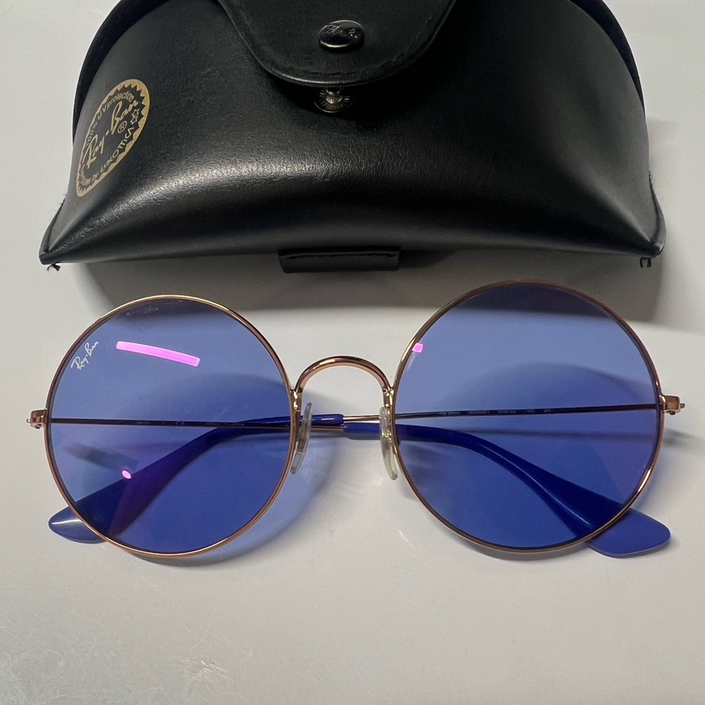 Purple Ray-ban sunglasses